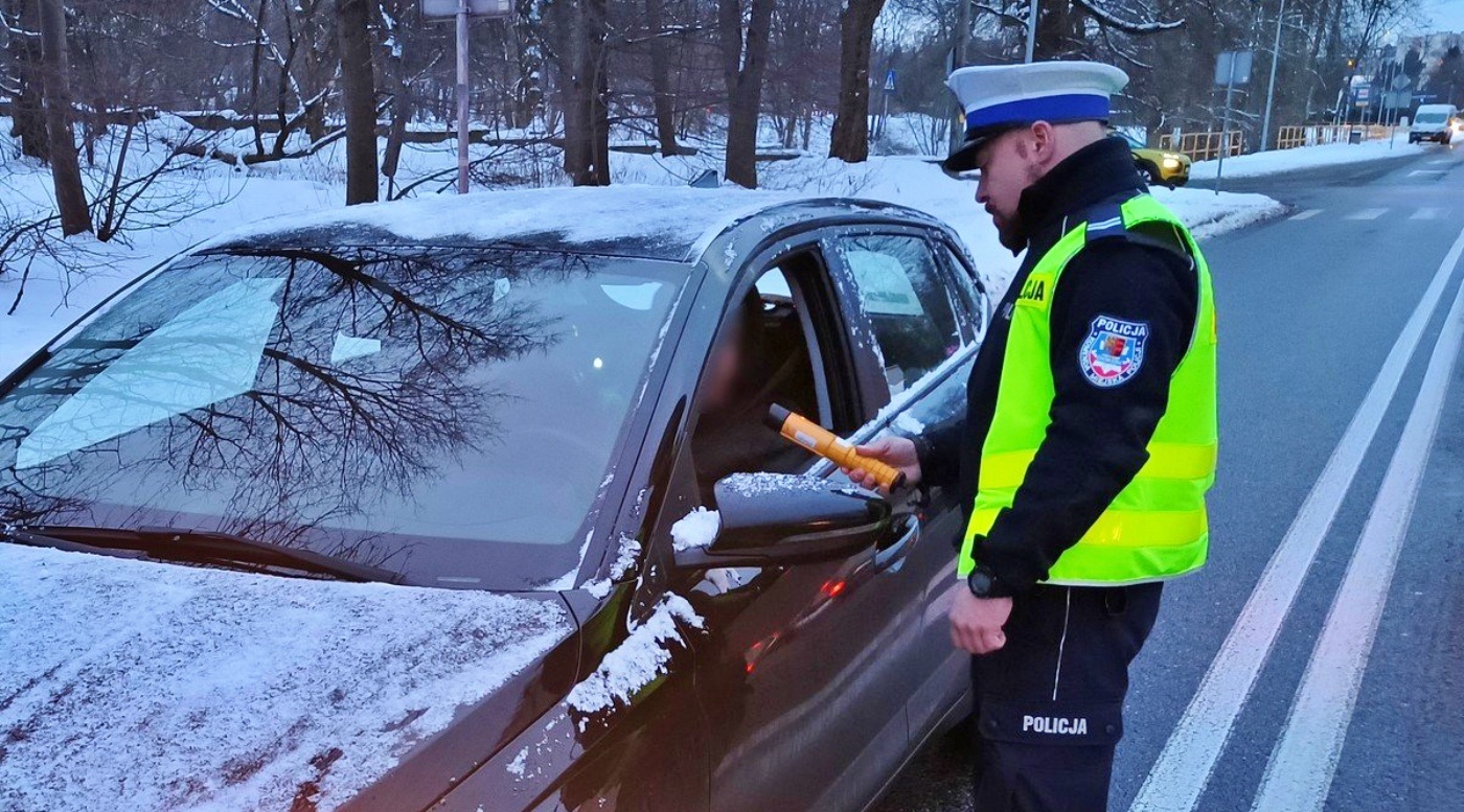 Akcja Bezpieczne ferie na chorzowskich drogach