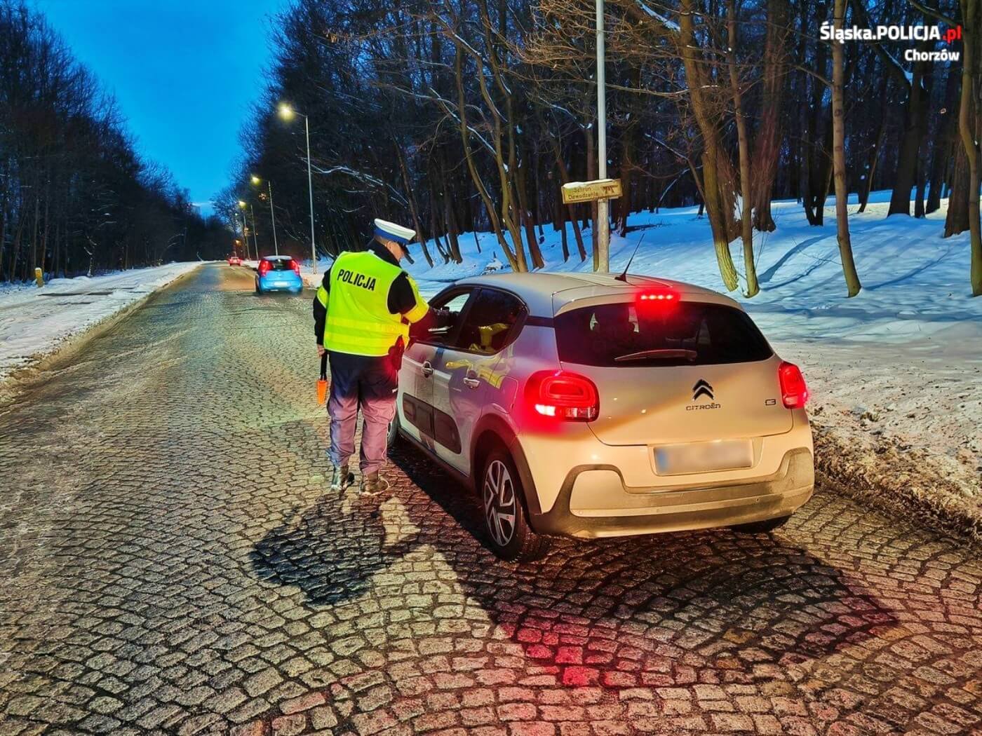 Akcja Bezpieczne ferie na chorzowskich drogach 3