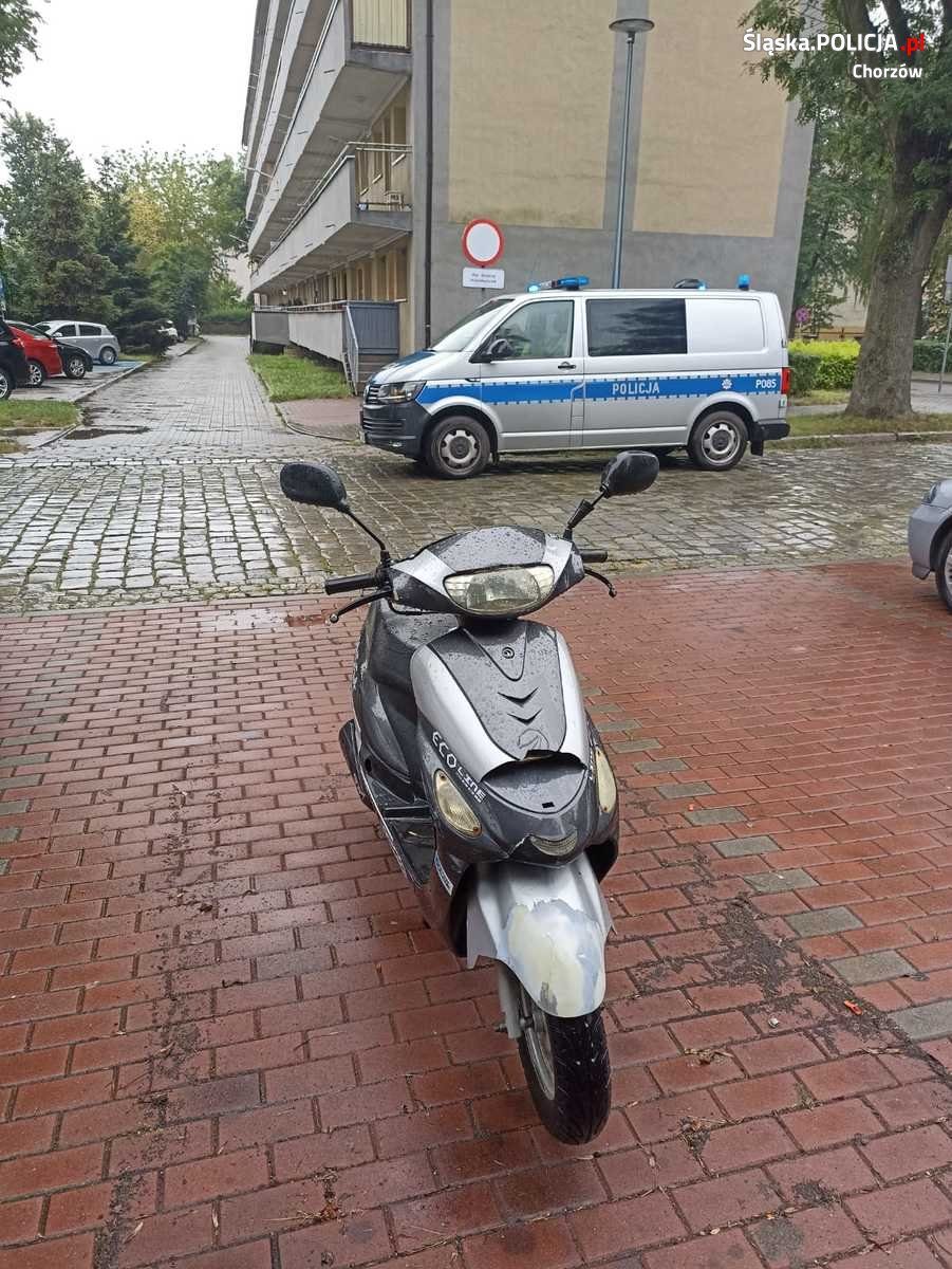 Akcja Jednoślad w Chorzowie Policjanci zatrzymali m in pijaną kobietę na skuterze 2