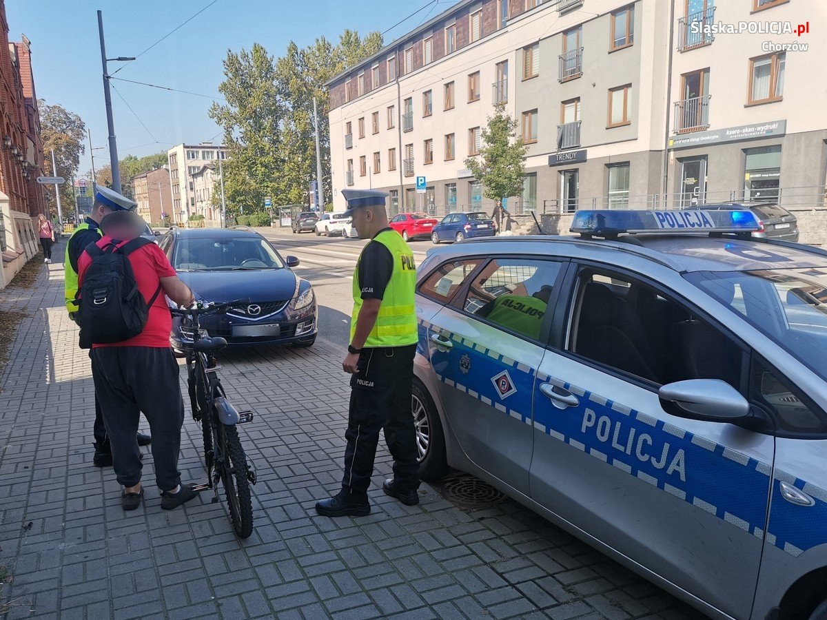 Akcja Jednoślad w Chorzowie Rowerzysta trafił do więzienia 2