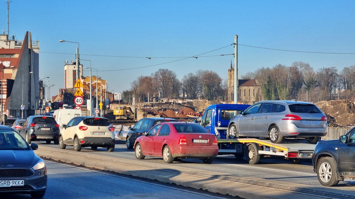 Chorzów Przebudowa ul Katowickiej 10