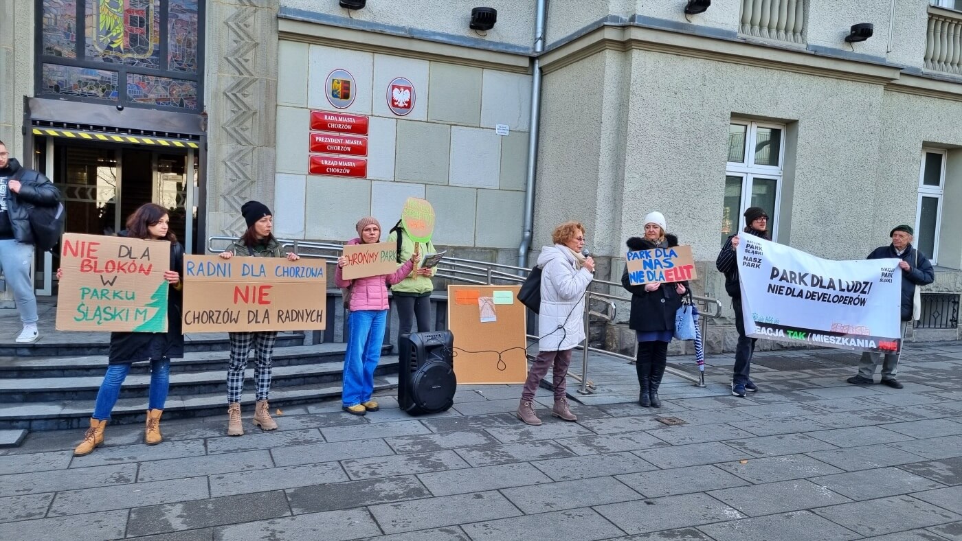 Chorzowscy radni za budową osiedla przy Parku Śląskim