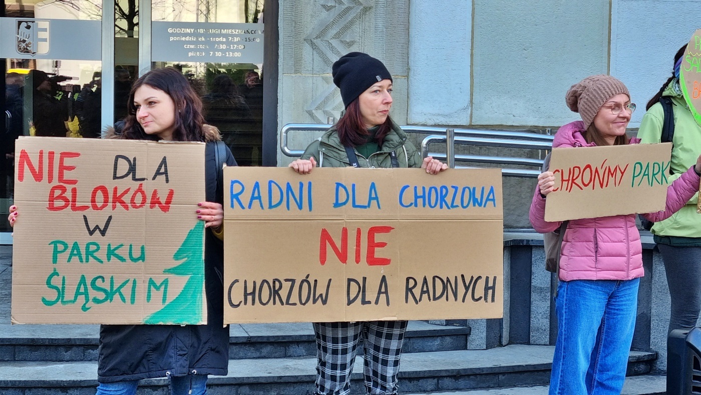 Chorzowscy radni za budową osiedla przy Parku Śląskim