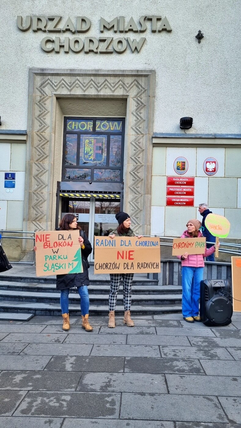 Chorzowscy radni za budową osiedla przy Parku Śląskim