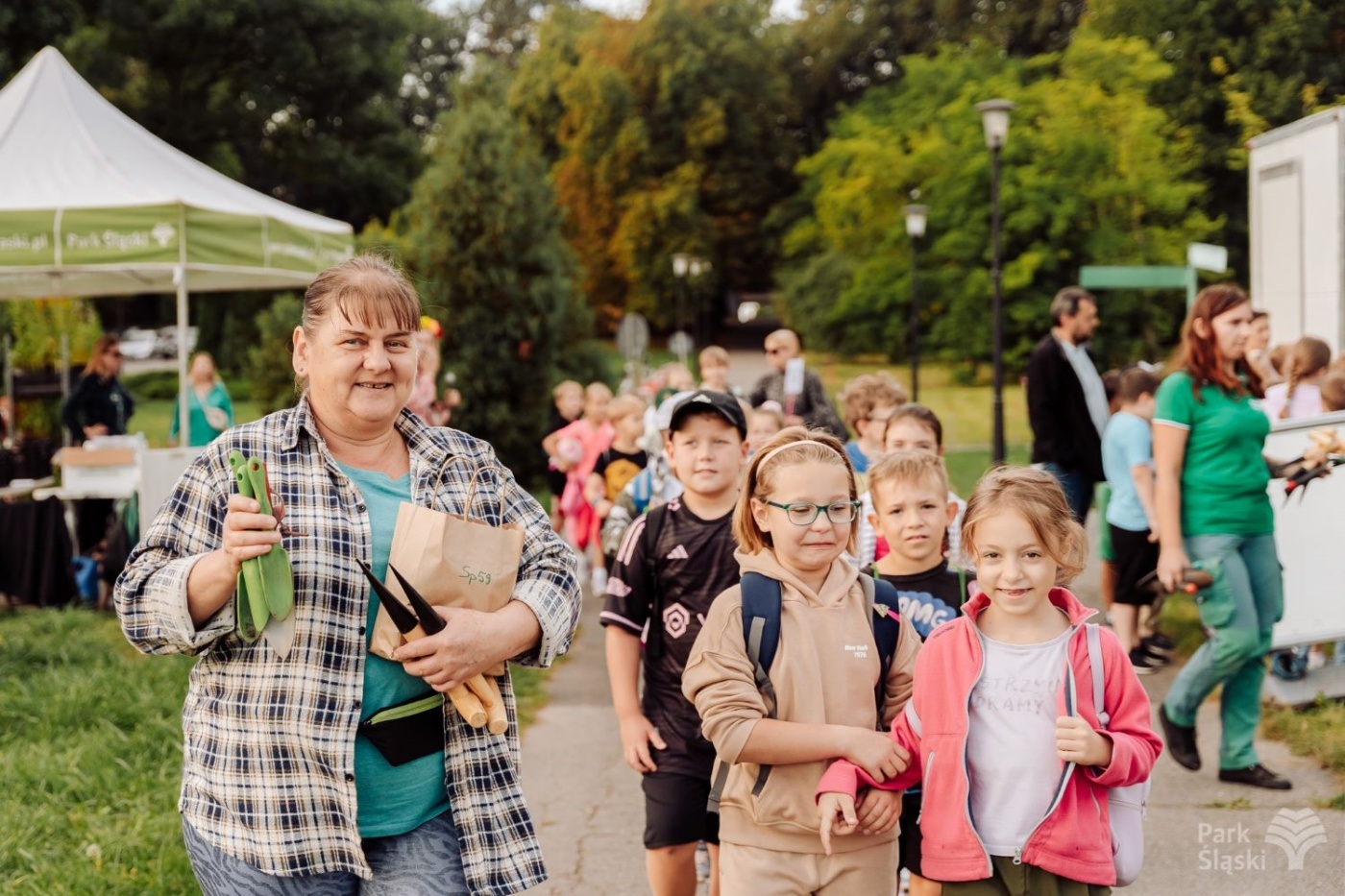 W Parku Śląskim zakwitły krokusy 4