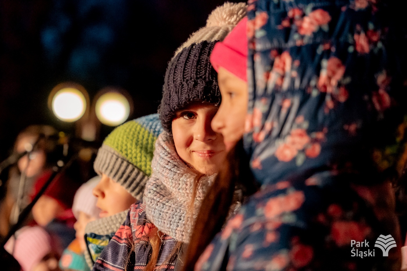 Kulinarny ogien rozswietlenie choinki park slaski 25