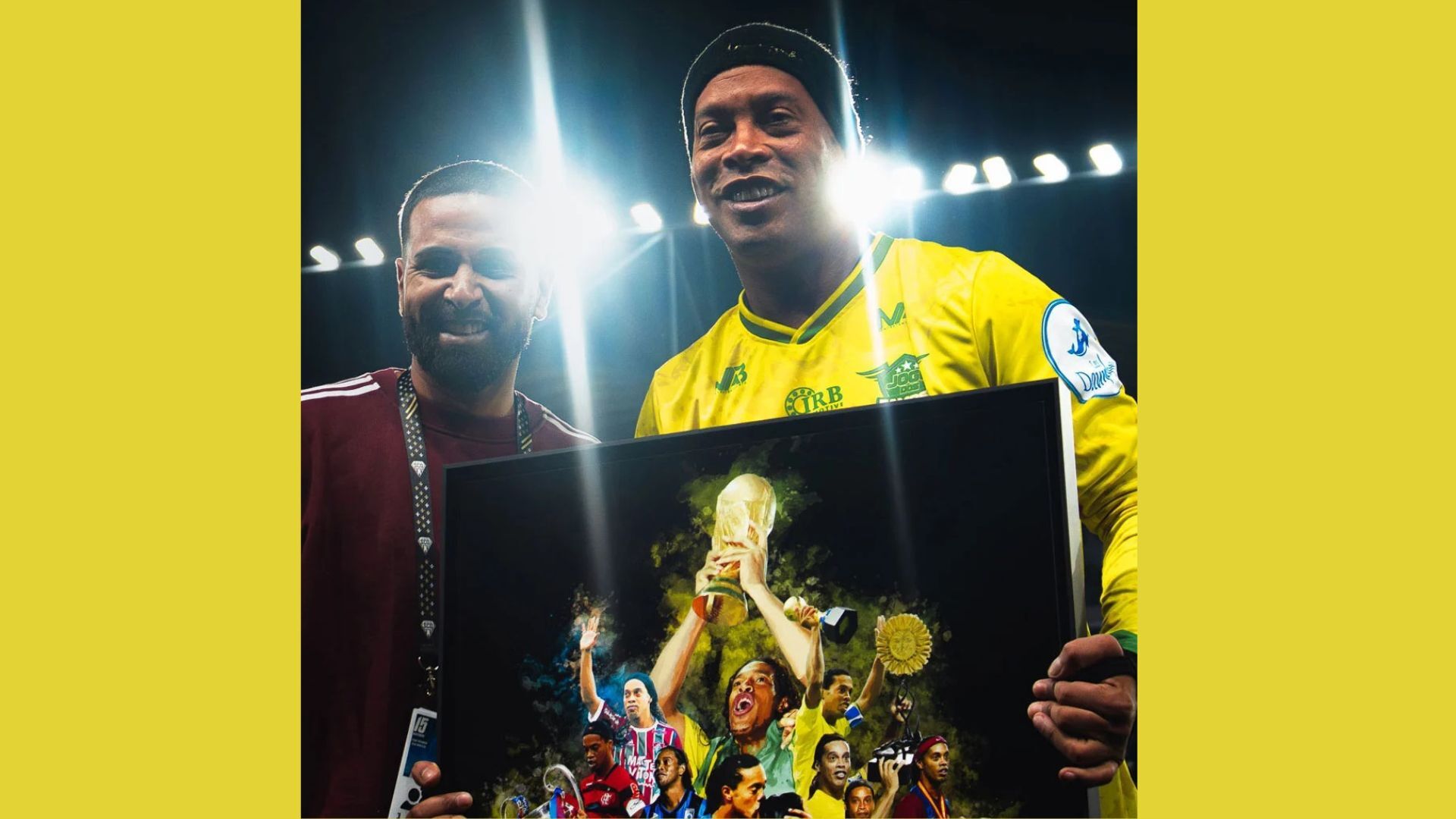 Ronaldinho show stadion slaski