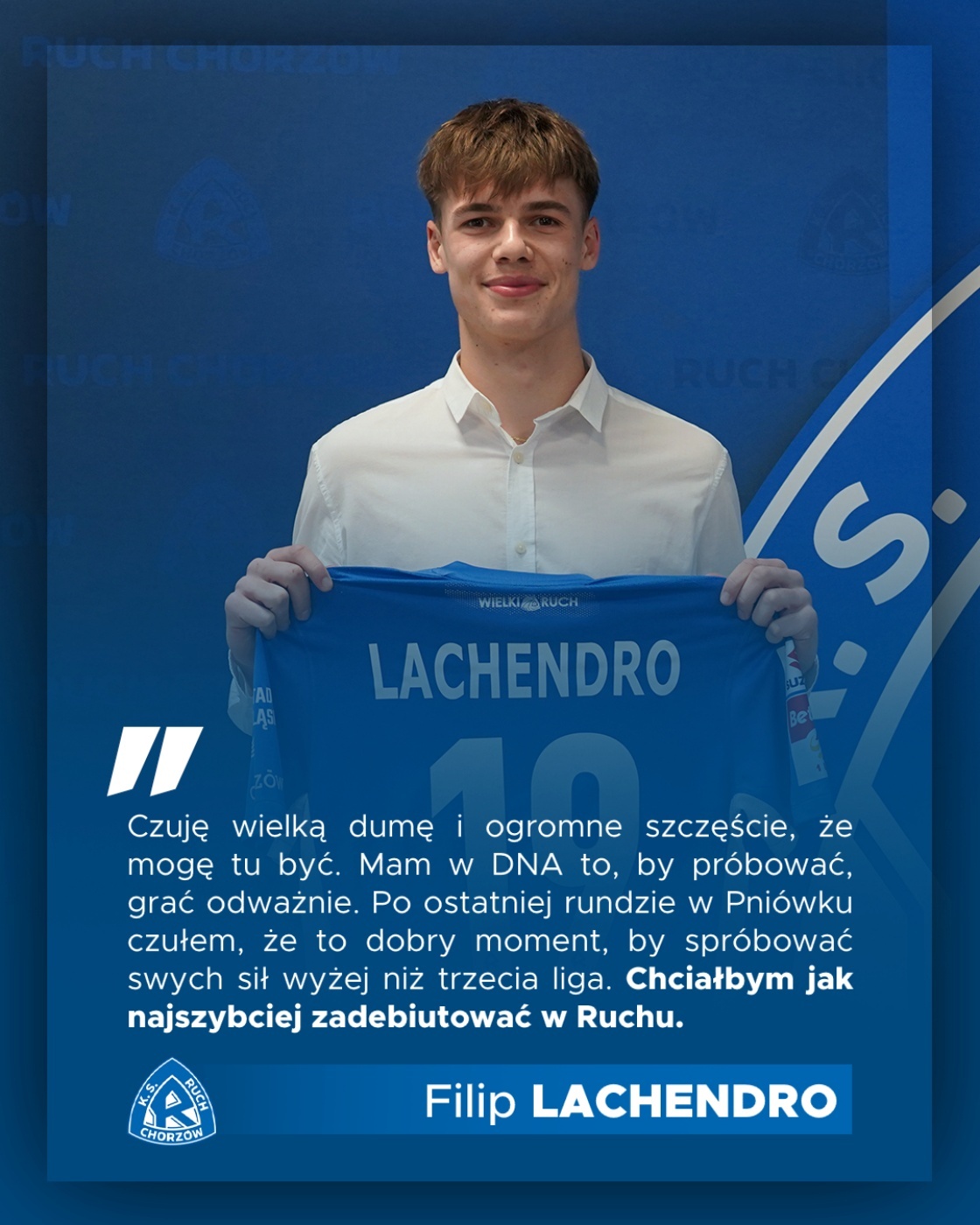 Ruch chorzow filip lachendro 3