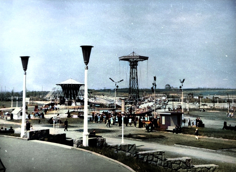 Śląskie Wesołe Miasteczko. Tak rodził się pierwszy w Polsce lunapark